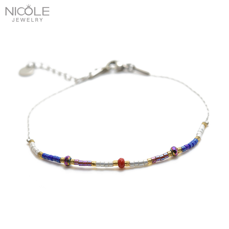 Pulsera pequeña para mujer transfronteriza del todo fósforo Japón importó cuentas de arroz Miyuki hechas a mano con cuentas tejidas ventas directas de fábrica image 11