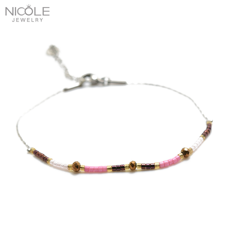 Pulsera pequeña para mujer transfronteriza del todo fósforo Japón importó cuentas de arroz Miyuki hechas a mano con cuentas tejidas ventas directas de fábrica image 10