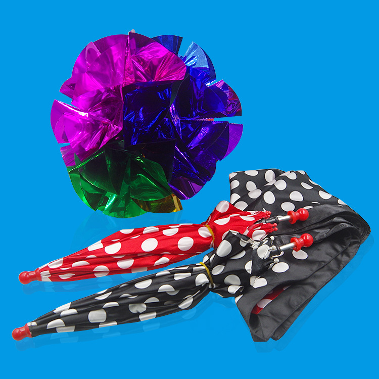 Variety color towel variety umbrella magic variety silk scarf variety umbrella change flower color towel umbrella stage magic props