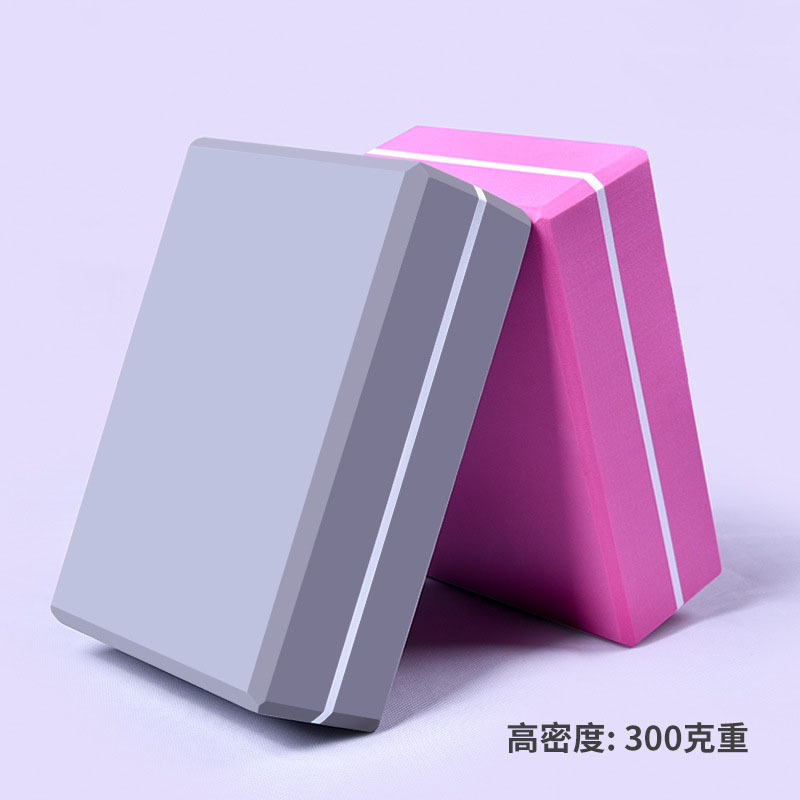 Shanlian Yoga Brick 400g High Density Hardness 50 Degrees Two-Color 7.6X15.2X22.8Cm High Density Pressure Resistant Shanlian Yoga Brick 400g High Density Hardness 50 Degrees Two-Color 7.6X15.2X22.8Cm High Density Pressure Resistant