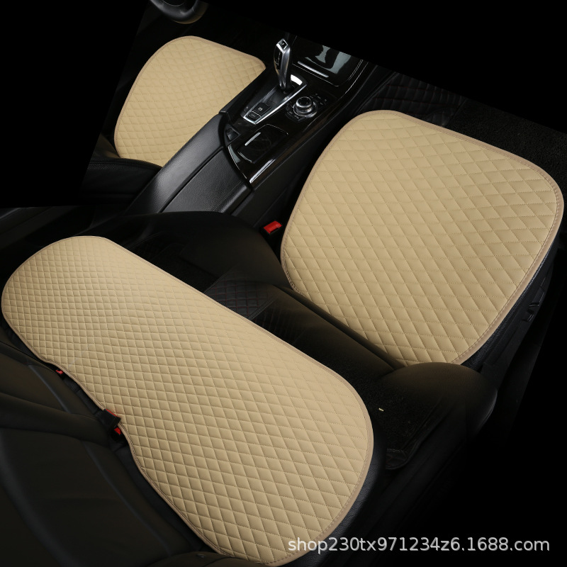 Universal – Non-Slip Car Seat cushion, seat cover - beige