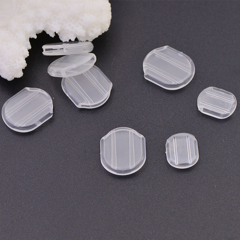 Frog clip transparent painproof pad large size 12*14mm