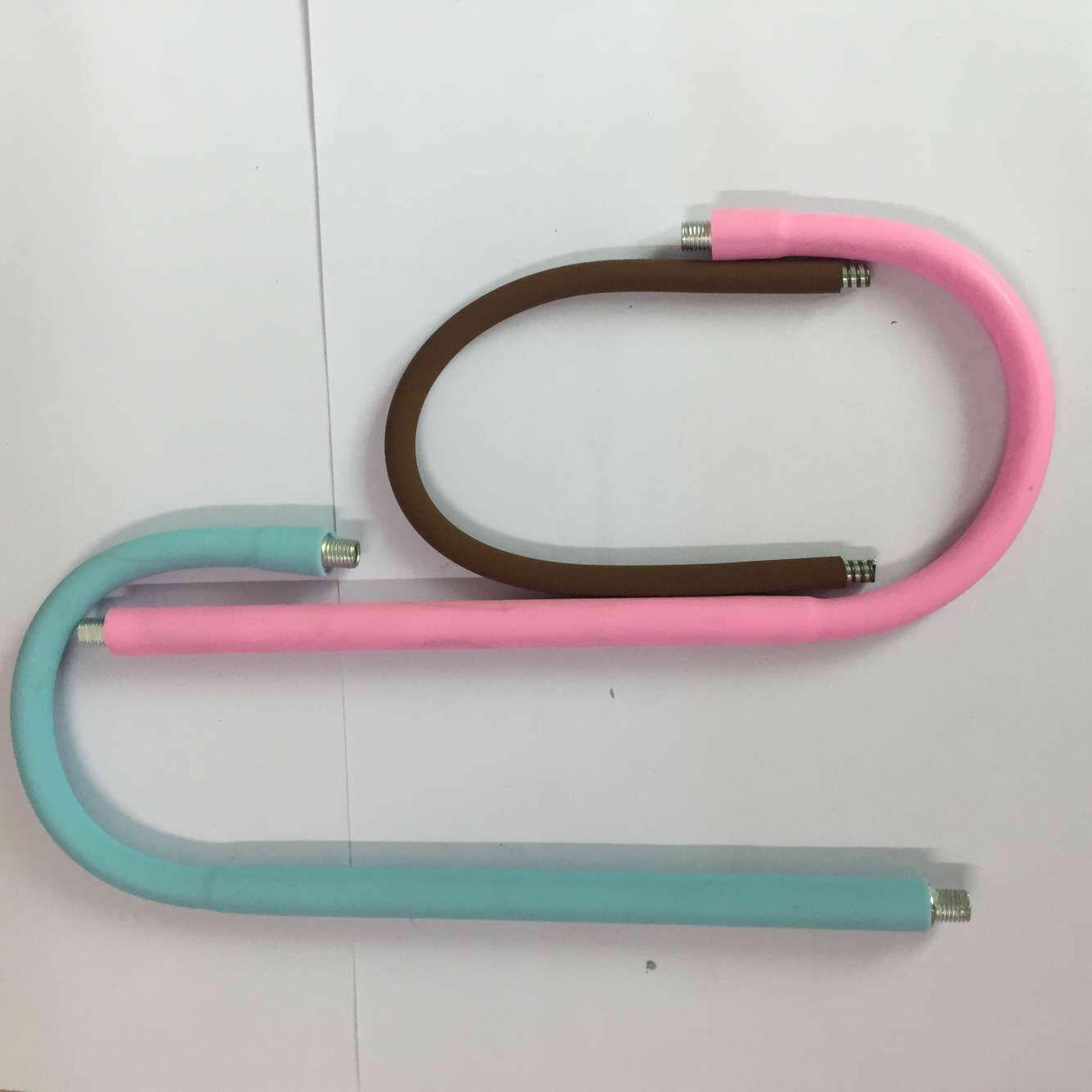 厂家直供台灯硅胶管 耐高温彩色硅胶金属软管万向弯曲多尺寸定 制