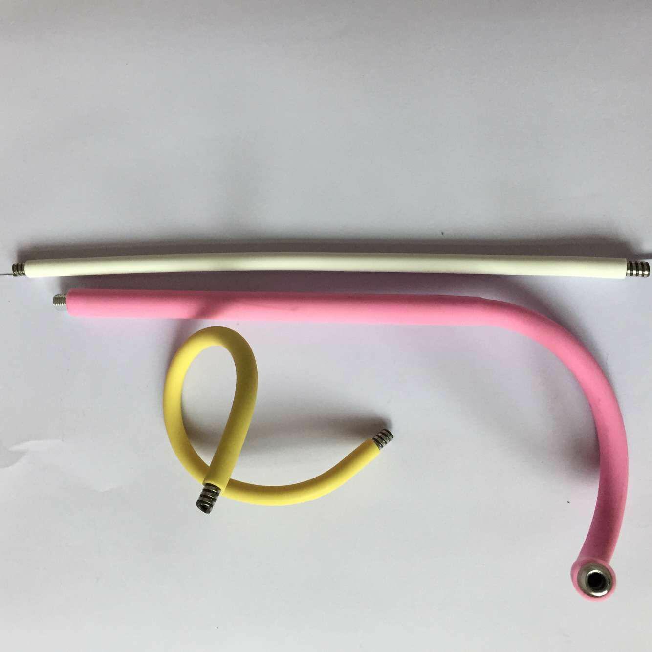 工厂定 制批发台灯蛇形金属软管 万向可弯曲定型包塑耐高温硅胶管