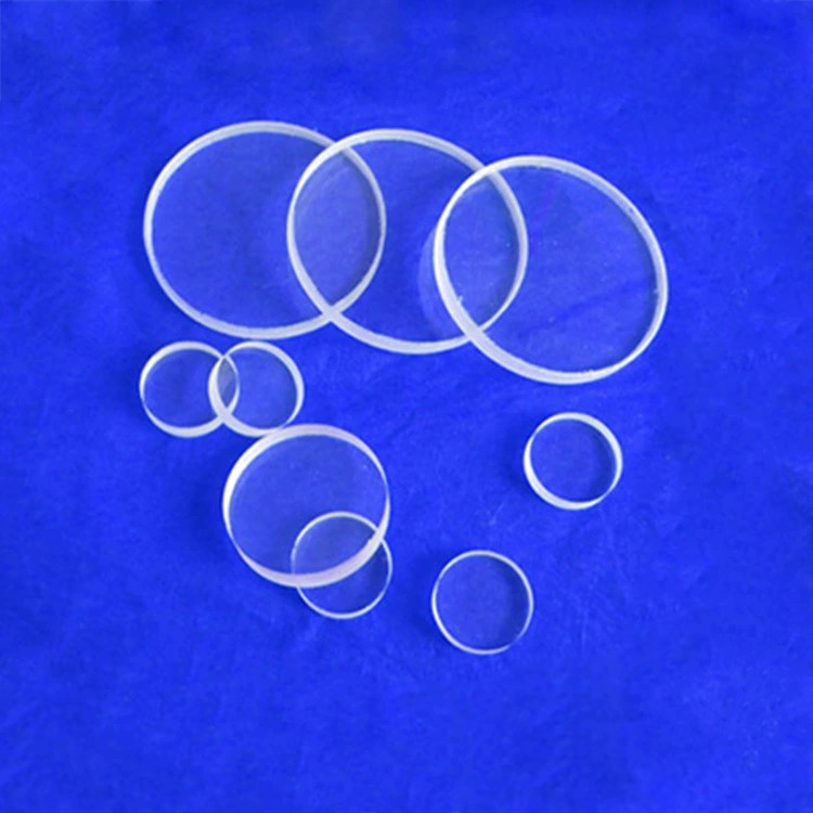 Оптовая Продажа с фабрики высокотемпературный кварцевый лист высокий прозрачный лист кварцевого стекла квадратный лист перспектива листовое стекло Вафля