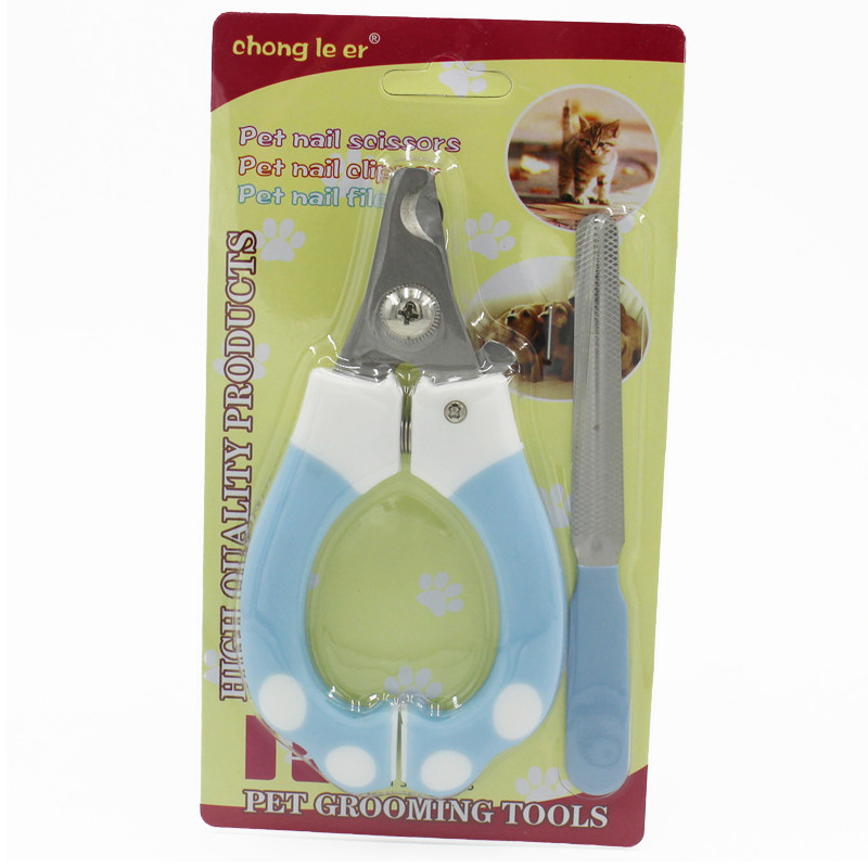 Cortaúñas para perros con juego de cuchillos de frustración Cortaúñas para perros y gatos, tijeras para pies de perro grandes, rectificador de uñas, productos de limpieza para mascotas