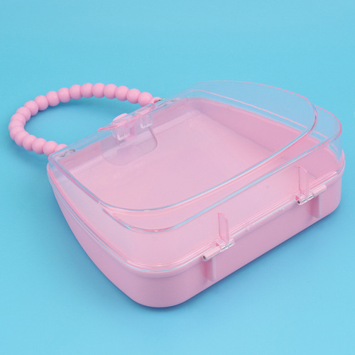 DIY Handmade Children's Cartoon Jewelry Box Gift Box Girl Makeup Box Heart Miscellaneous Storage Box Hair Accessory Packaging Box