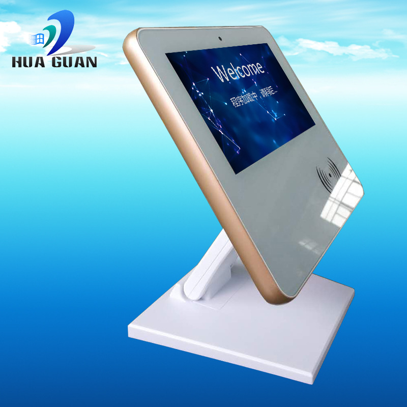 酒店人证合一人脸识别一体机 身份证读卡一体机人脸识别设备加工