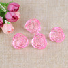 Single Rose ml14 vase beads/acrylic transparent beads/DIY handmade beaded material wholesale