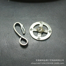 厂家销售纯铜项链手链链接扣鹰头S钩十字轮创意礼品DIY饰品配件