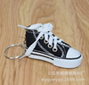 Small cloth footwear, keychain, sneakers, transport, realistic bag decoration, 7.5cm