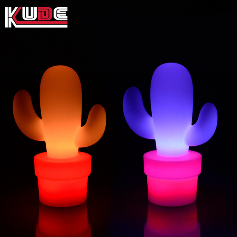 Manufacturer's Hot-Selling Led Decorative Lights, Creative Remote-Controlled Cactus Lights, Outdoor Waterproof and Drop-Proof Night Lights