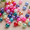 Plastic beads from pearl, pijama, clothing, 4-14mm, wholesale