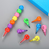 Cartoon stationery for elementary school students, cute crayons for pencils, 7 colors