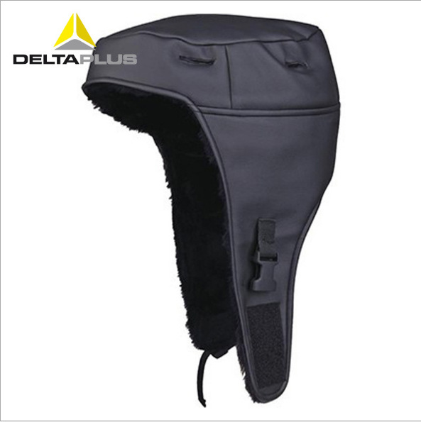 代尔塔102023 皮质防寒冬帽内衬保暖帽 冷库冬帽 可配帽使用