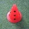 30cm round bottom with holes red