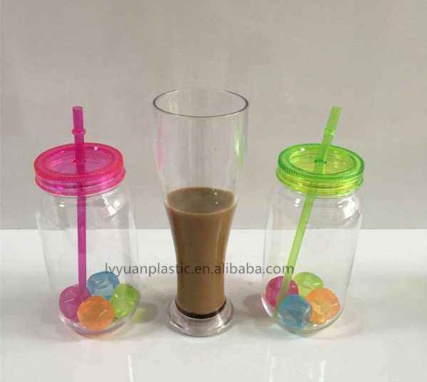 厂家专业生产PE塑料罐  透明圆形糖果罐  广口饰品密封瓶