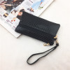 Small clutch bag with zipper, fashionable cute small wallet, 2022 collection, Korean style