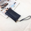 Small clutch bag with zipper, fashionable cute small wallet, 2022 collection, Korean style