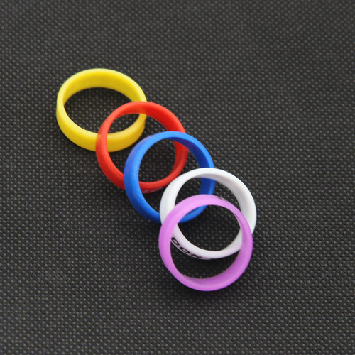 Fishing rod silicone ring anti-sweat ring rod stop slingshot grid ring 75-pai skipping rope anti-slip ring decorative global clapping glue
