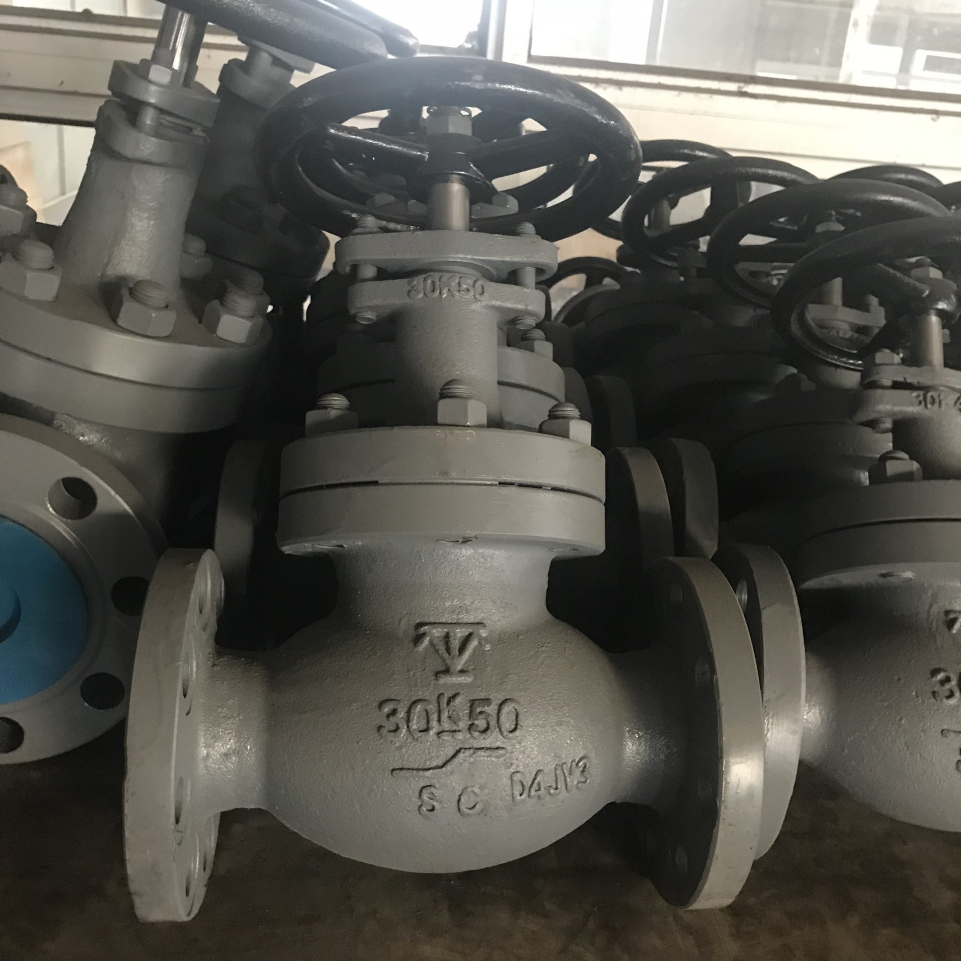 日标铸钢直通空 气阀F7340 30K截止阀通体铸钢