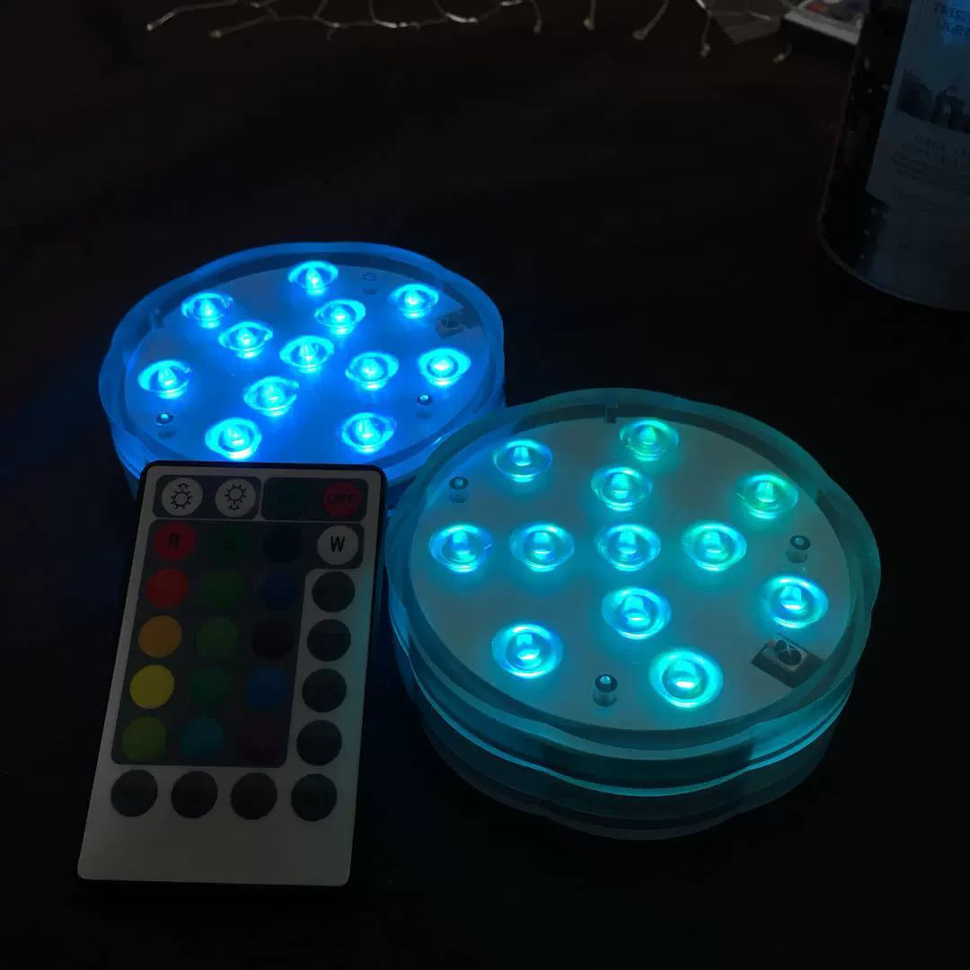 Поставка электронной коммерции Новые 12 ламп для аквариума Водонепроницаемая ручка свет светодиодный пульт дистанционного управления Электронная свеча свет аквариум Дайвинг Свет