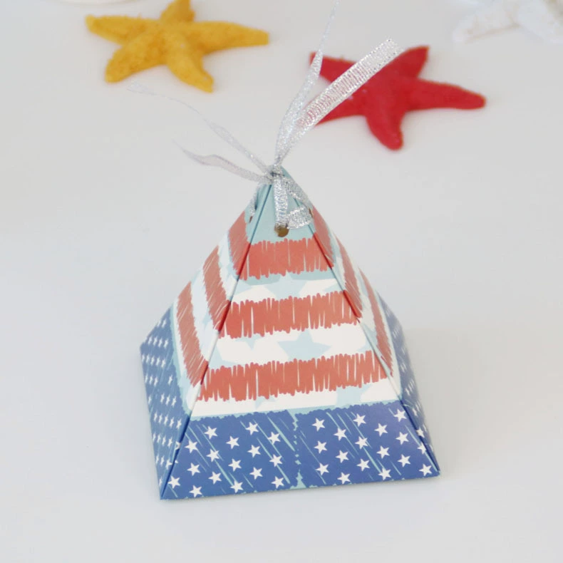 Новый творческий день независимости конфеты коробка Треугольник Пирамида конфеты коробки производители упаковки коробки оптом