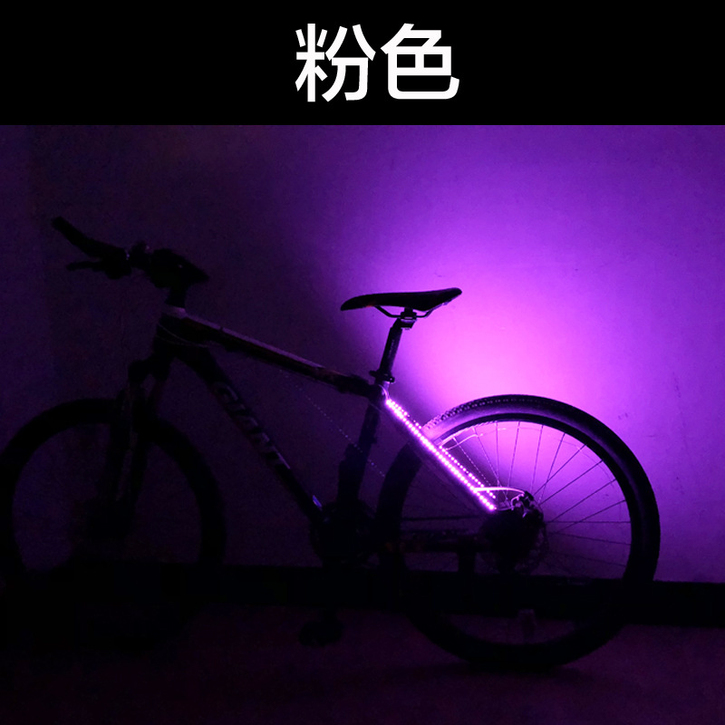 Luz decorativa de la bicicleta luz trasera de la bicicleta de montaña luz muerta luz voladora luz de advertencia Marco de luz estante de luz trasera