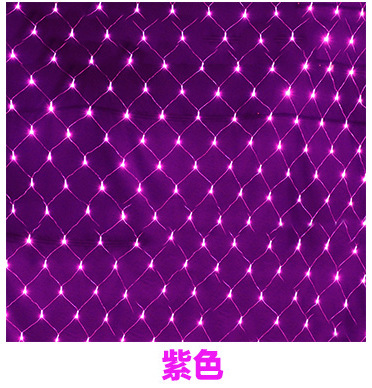 Luz de red de pesca LED luz 2*3 luces de colores cielo estrellado 24V baja tensión estándar americano estándar británico Navidad luz impermeable al aire libre Decoración