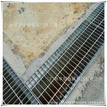 厂家下水道排水沟盖板 成品雨水篦子钢格栅板 镀锌集水井盖板
