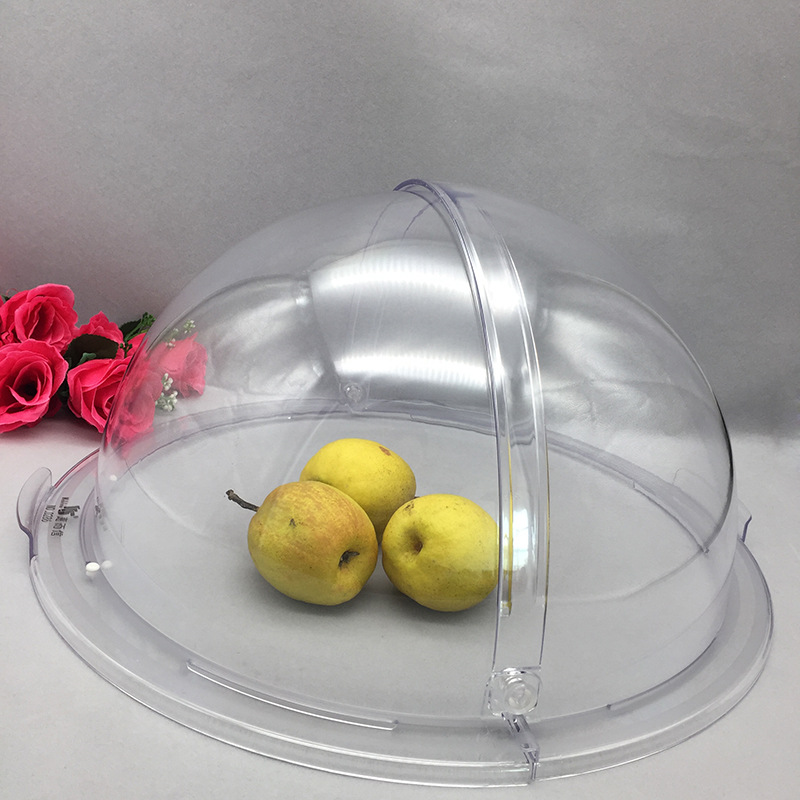 亚克力盖蛋糕 亚克力透明菜罩 半圆有机玻璃食品罩 透明亚克力圆