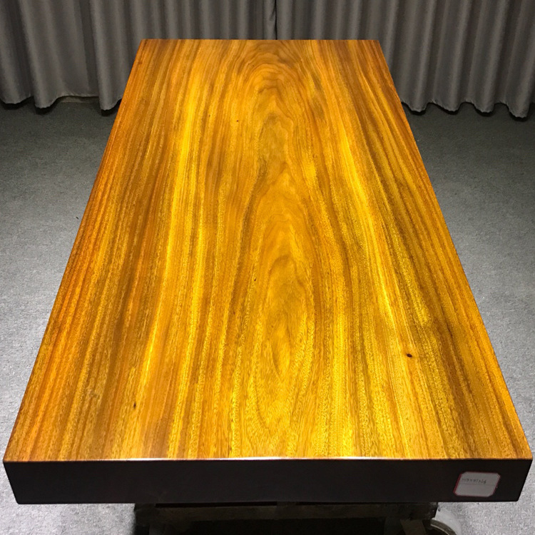 Bahua Aokan с твердым деревом с большой тарелкой бревна с большой тарелкой офисная конференция столик ореховый ореховый дерево желтая цветочная груша. Железное столик просто