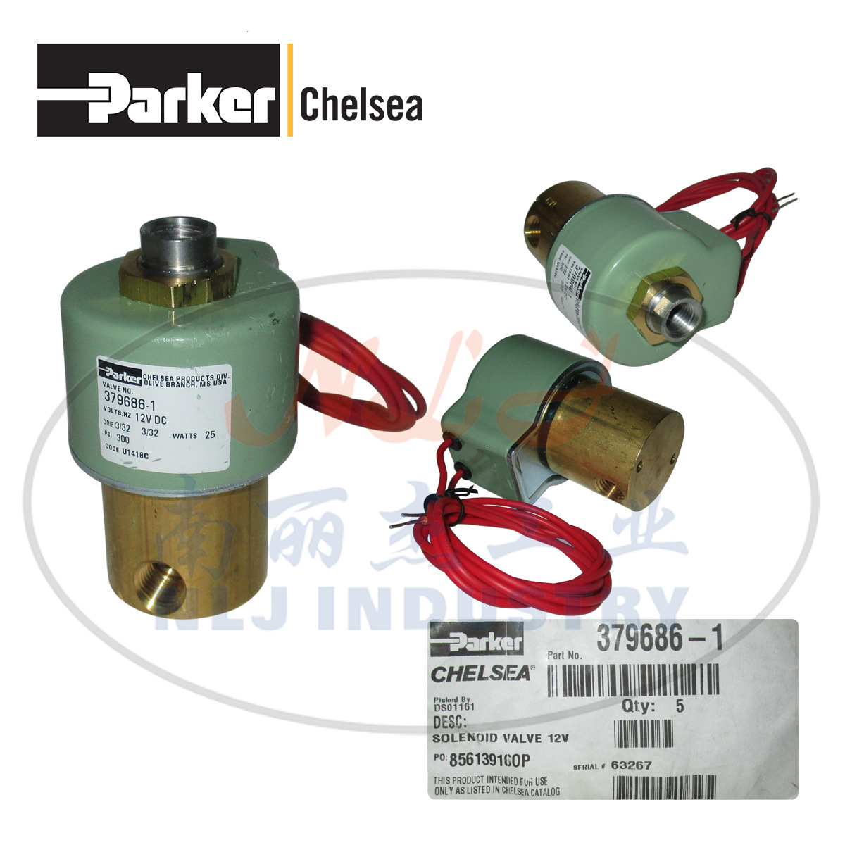379686-1电磁阀Parker(派克)Chelsea
