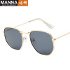 Metal trend marine sunglasses, European style, wholesale