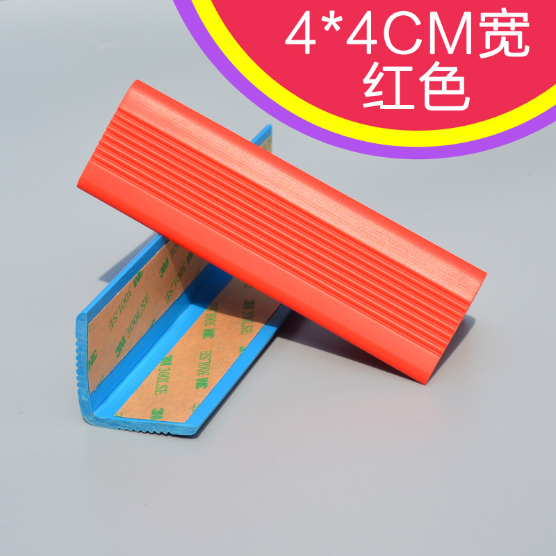 Red 4.0*4.0cm adhesive