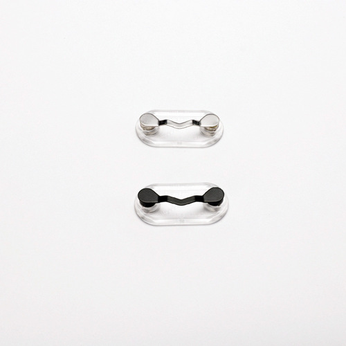 ReadeREST Magnetic Eyeglass Holder, Magnetic Pin Magnet Name Tag Earphone Creative Storage Magnetic Eyeglass Clip