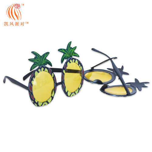 Kai Feng Party Pineapple Glasses Masquerade Party Dance Performance Props Supplies