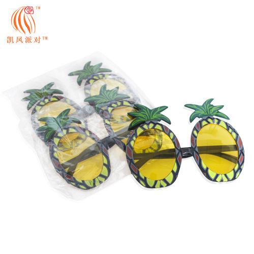 Kai Feng Party Pineapple Glasses Masquerade Party Dance Performance Props Supplies