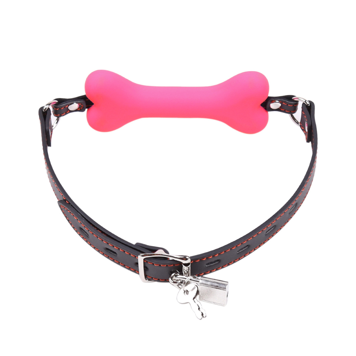 Tienda de la fábrica Comercio exterior juguetes sexuales para hombres y mujeres juguete perro hueso boca enchufe silicona boca bola perro hueso boca abridor