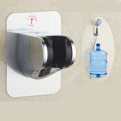 Shower head seamless bracket no punching adhesive type adjustable bathroom shower head nozzle fixed base