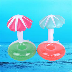 Inflatable unicorn pineapple watermelon coconut cup duck goose various cup holders floating cup holder water tray