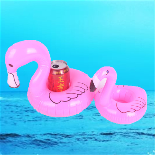 Inflatable unicorn pineapple watermelon coconut cup duck goose various cup holders floating cup holder water tray