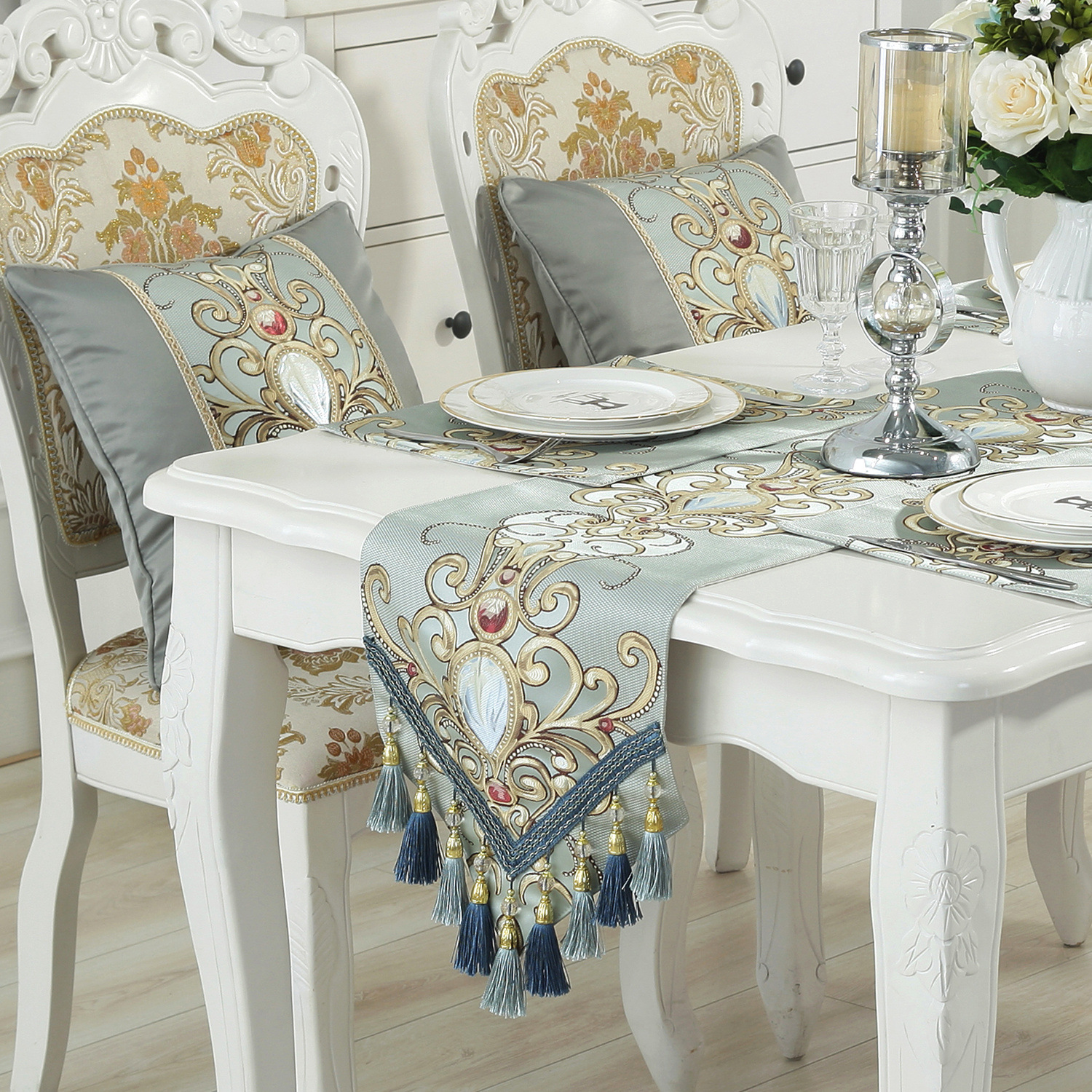 Table flag European -style minimalist coffee table decoration cloth…