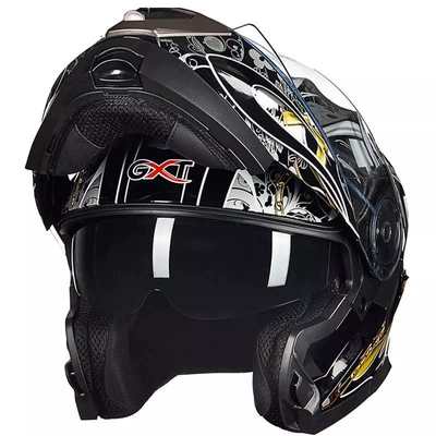 Motosiklet kaskı (dəbilqə), Motorcycle Helmet Exposing Helmet