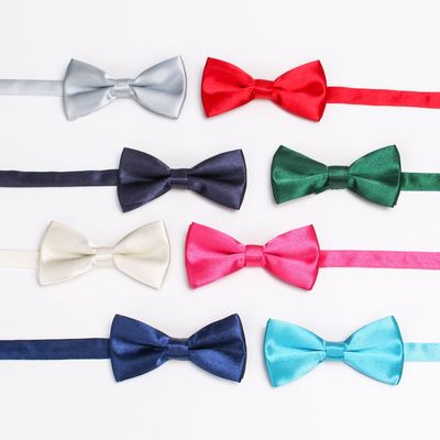 兒童領結 多色學生舞台表演領結花童領花領結廠家批發跨境小領結