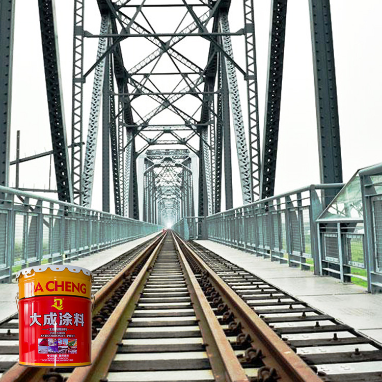 石墨醇酸面漆 铁路栏杆灰铝粉防腐漆 高铁桥梁栏杆防腐涂料