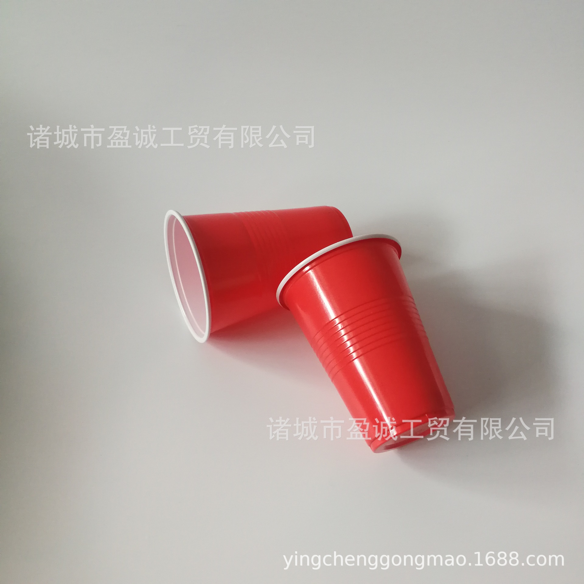 Disposable plastic two-color wineglass polypropylene for party