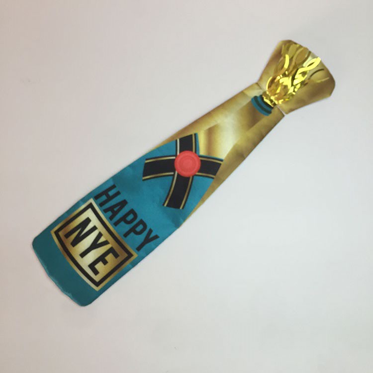 Abridor de botellas personalizado corbata directa de fábrica estilo de moda de emergencia puede abridor corbata pajarita logotipo personalizado