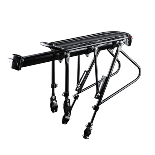 Mountain bike rear clothes hanger, bicycle rear rack, aluminum alloy clothes hanger, quick release cargo tail rack, rear seat can carry people, aluminum clothes hanger