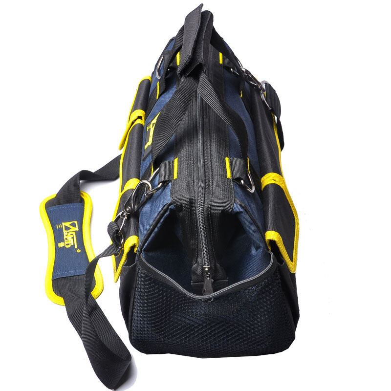 三堡 帆布工具包多功能 牛津电工包 加厚防水电信包 (空包）